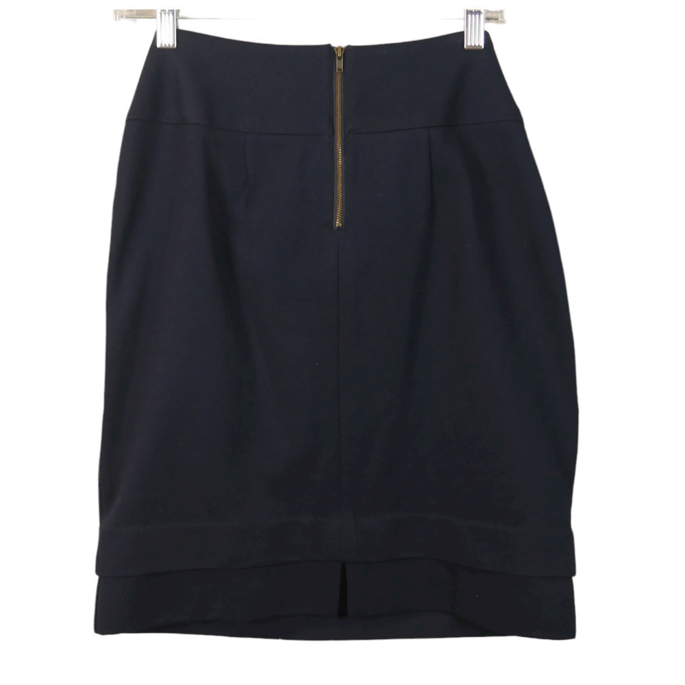 Cabi Lido Dark Navy Pencil Skirt Size 4 - Picture 5 of 10
